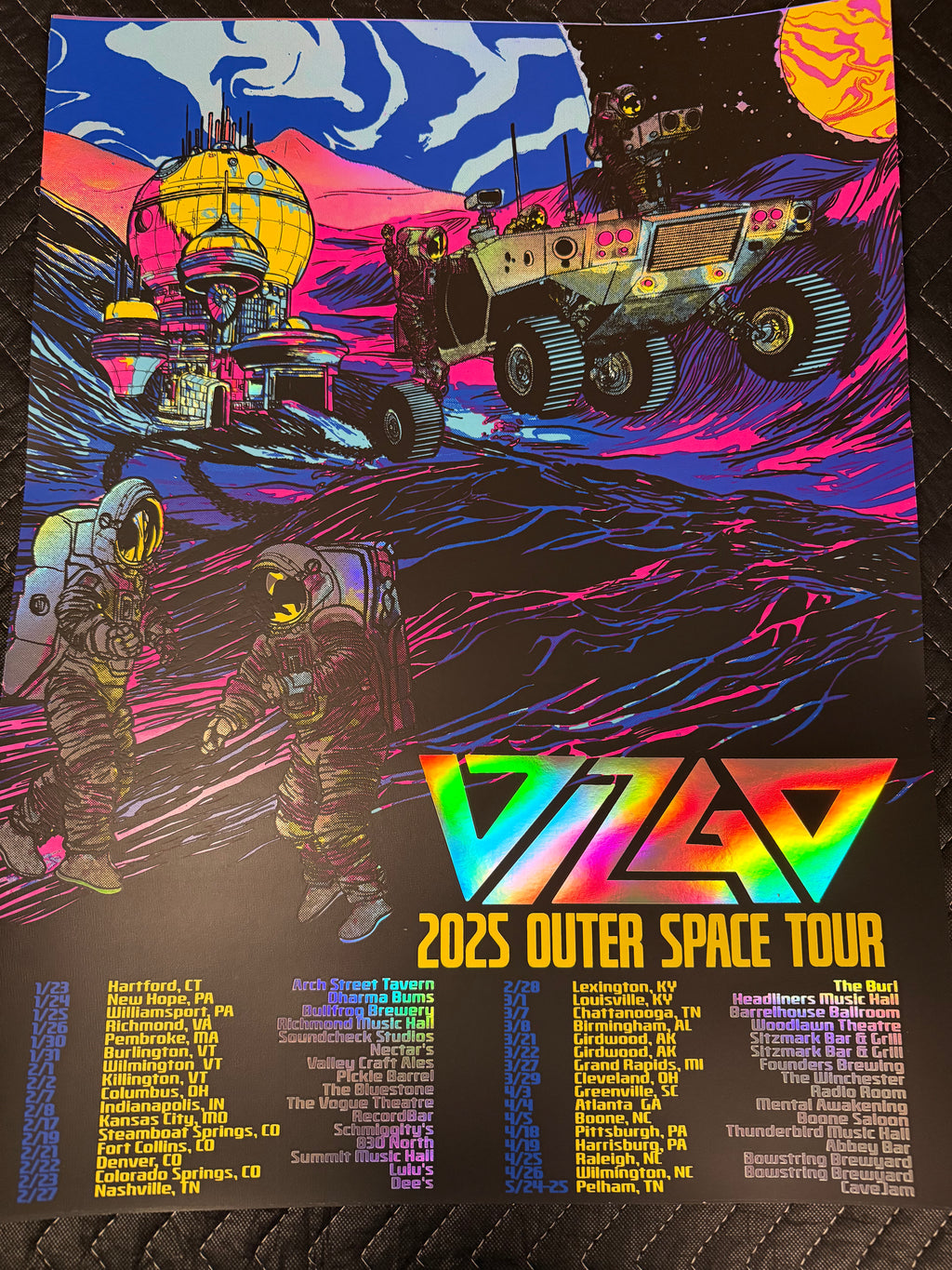2025 Winter/Spring Tour Print
