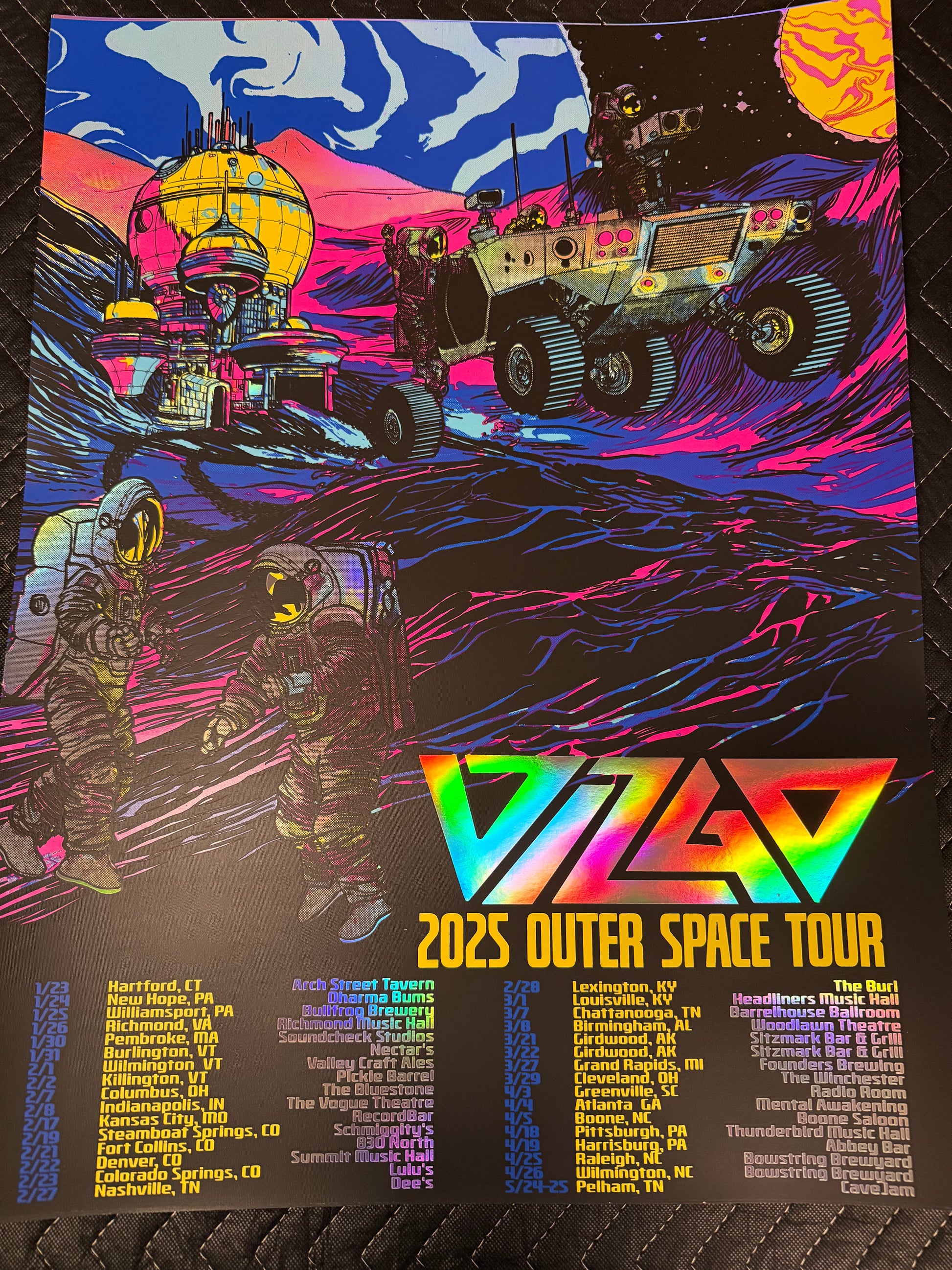 2025 Winter/Spring Tour Print