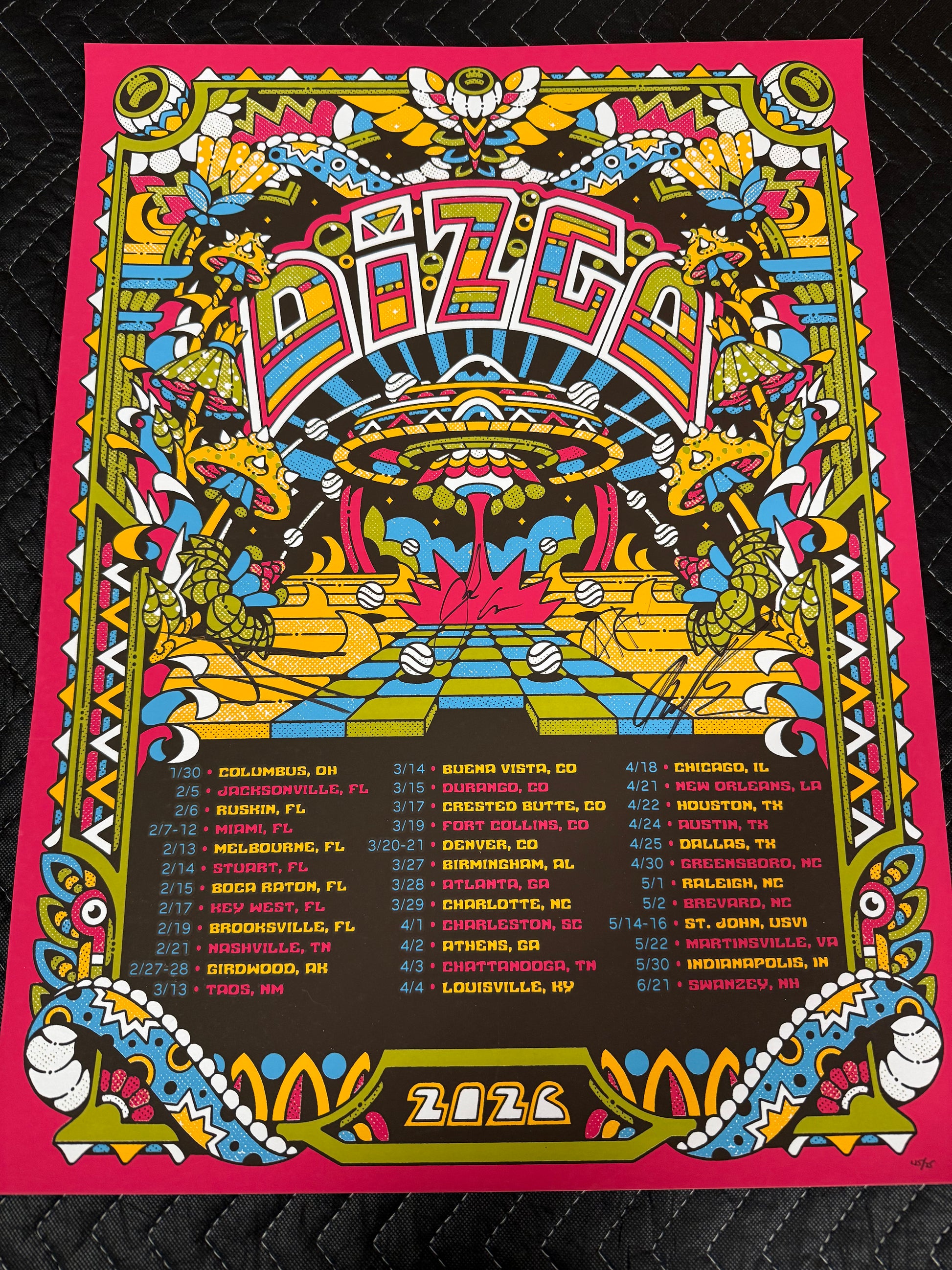 2026 Winter/Spring Tour Print
