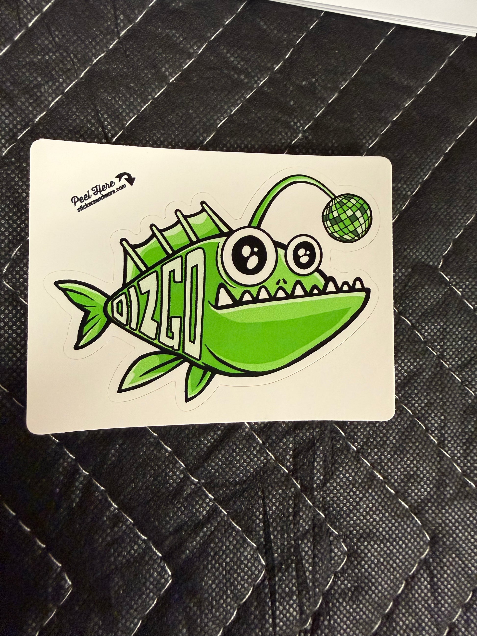 Angler Fish Sticker