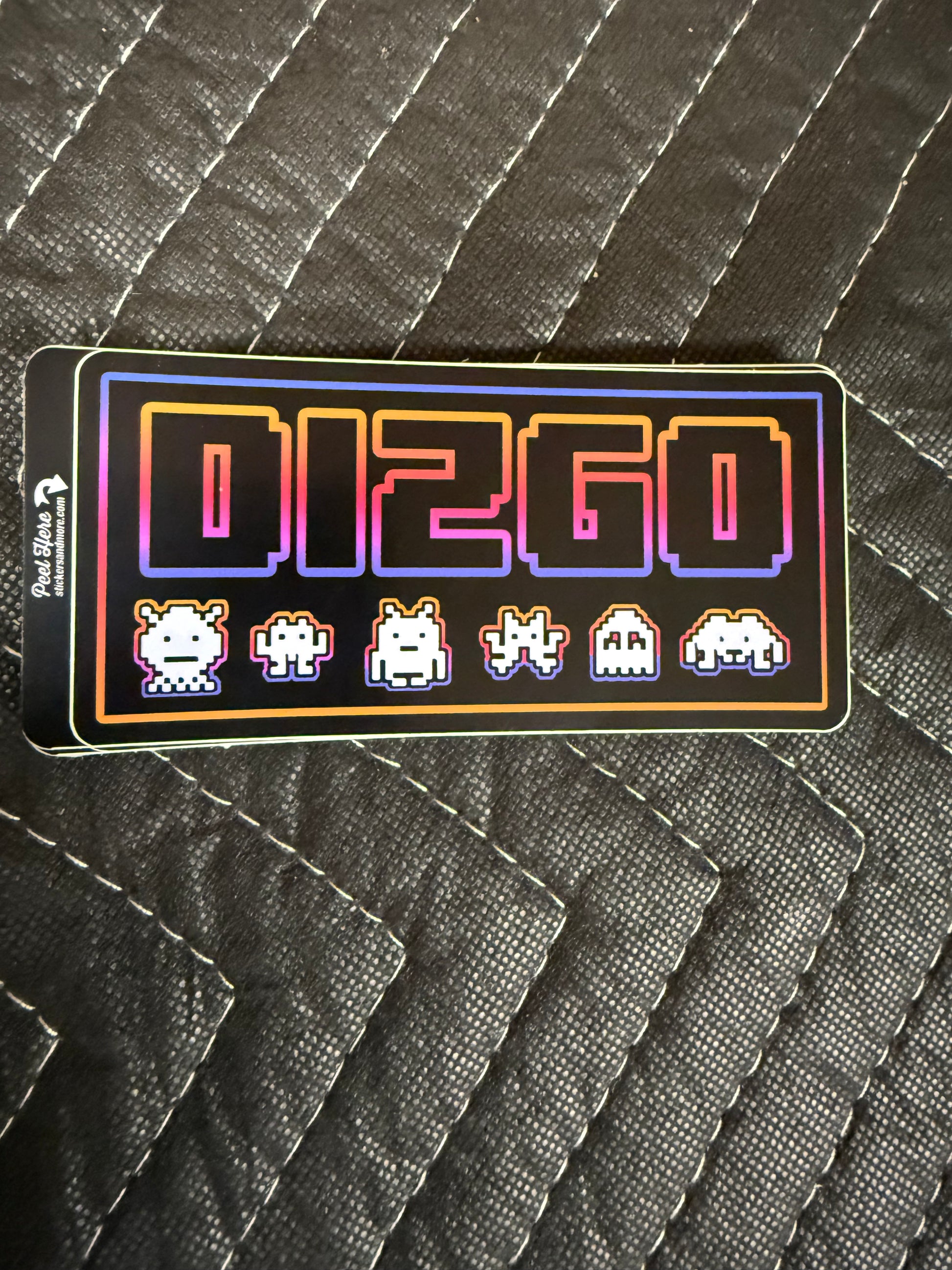 Space Invader Sticker