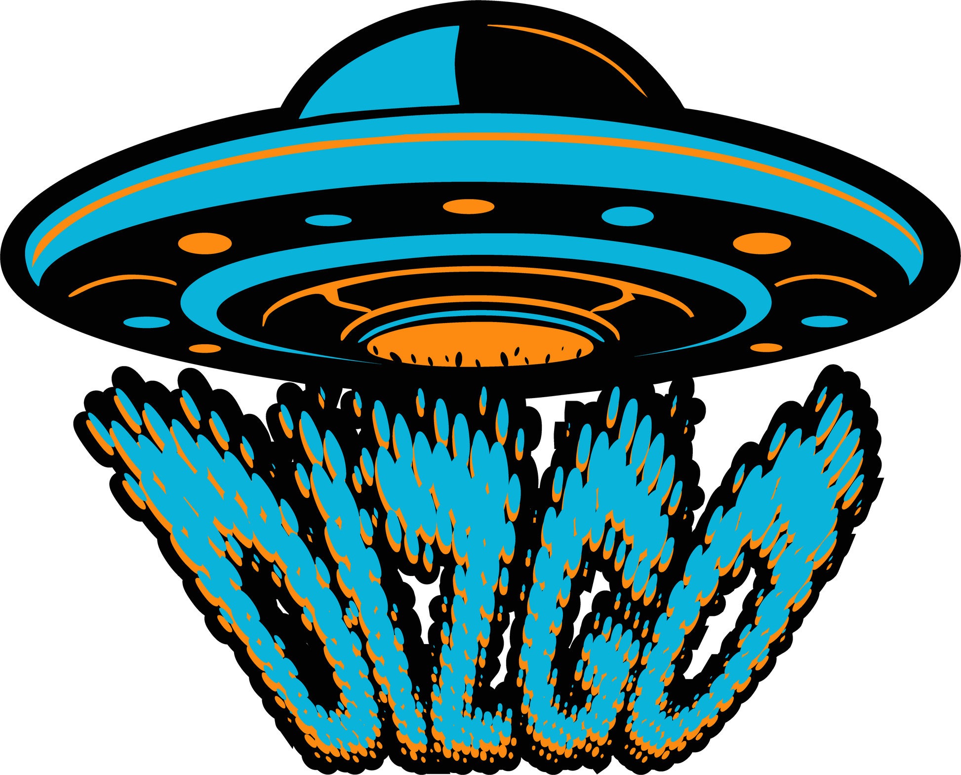 UFO Sticker