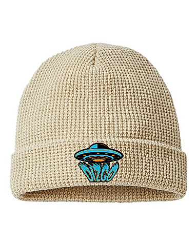 UFO Waffle Knit Beanie
