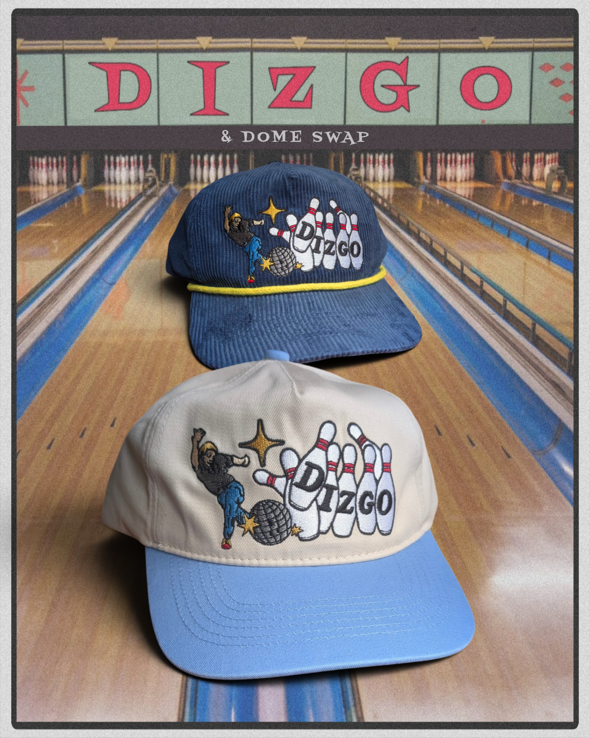 Dizgo "Domeswap" Bowling Snapback