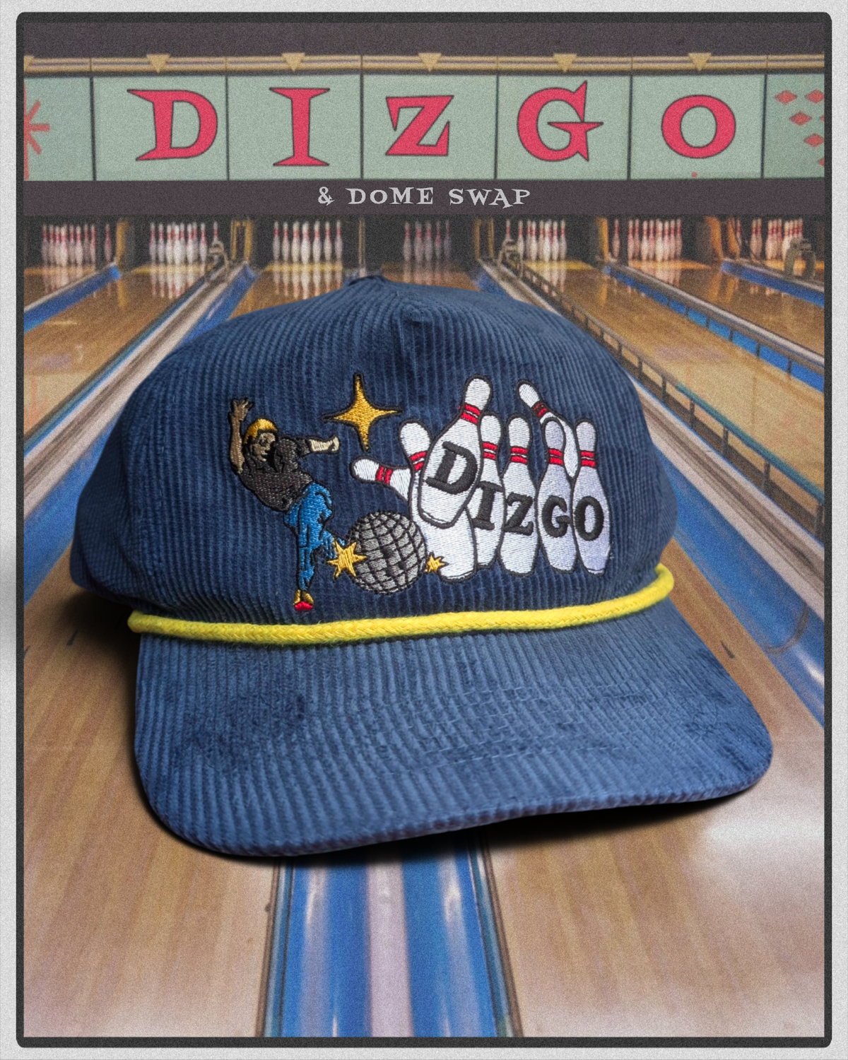 Dizgo "Domeswap" Bowling Snapback